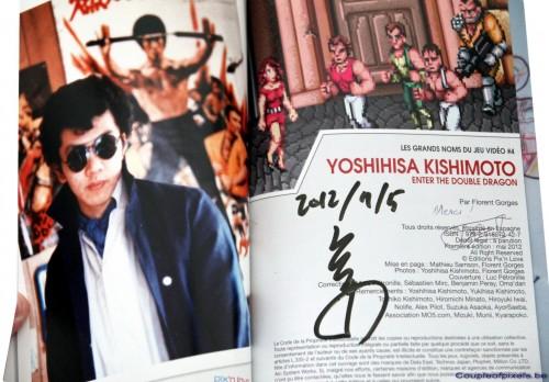 Japan Expo 2012 : Dédicace de Yoshihisa Kishimoto, créateur de Double Dragon japan expo 2012,dédicaces,double dragon,retrogaming