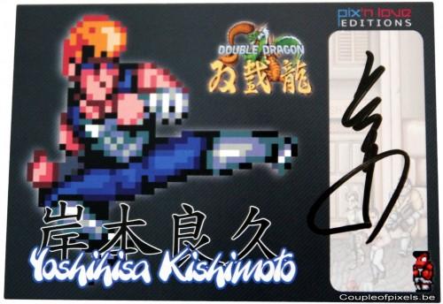 Japan Expo 2012 : Dédicace de Yoshihisa Kishimoto, créateur de Double Dragon japan expo 2012,dédicaces,double dragon,retrogaming