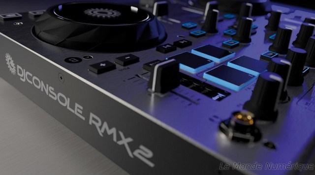Nouveau contrôleur DJ Hercules DJConsole RMX 2 pour un mix haute résolution Nouveau contrôleur DJ Hercules DJConsole RMX 2 pour un mix haute résolution