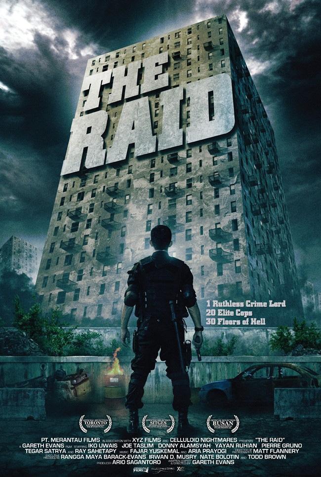 Affiche de 'The Raid'