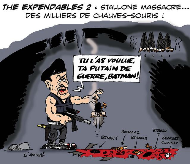 Rambo contre la chauve-souris bulgare Le dégivrage de la semaine : gros calibres et petit larcin