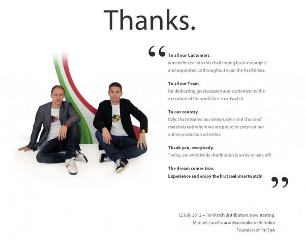 imwatch I’m Watch : c’est parti !