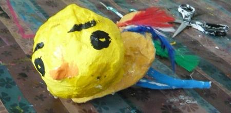 Brico Kids : Oiseaux de plâtre oiseau en platre