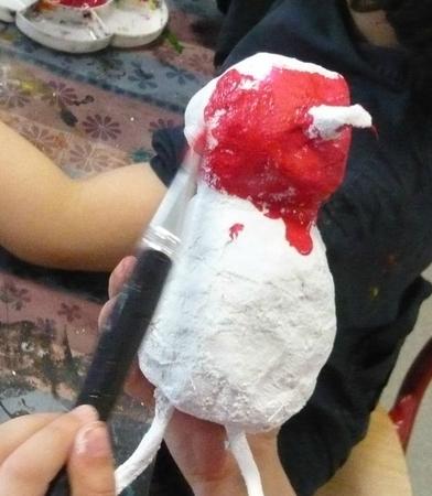 Brico Kids : Oiseaux de plâtre mise en couleur des sculptures plâtrées