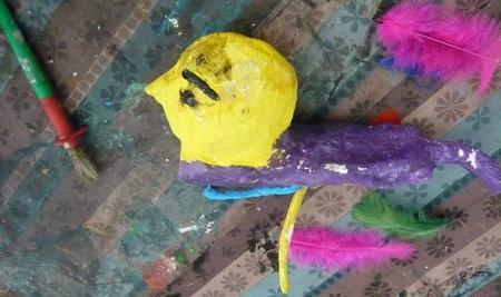 Brico Kids : Oiseaux de plâtre oiseau en platre (2)