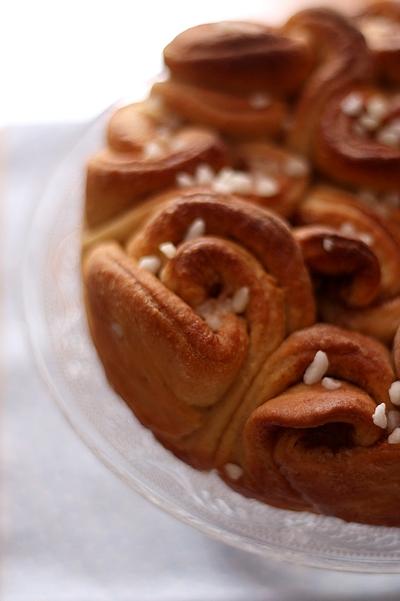 briochekanelbullar9 Brioche façon kanelbullar