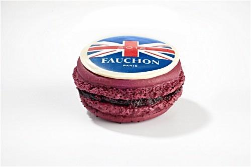 macaron cassis Fauchon crée le macaron des Jeux Olympiques