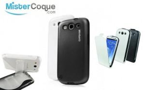 Accessoire Galaxy S3 Accessoire de protection : Etuis et coques Galaxy S3, un max de choix