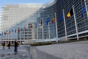 BELGIUM EU NEW COMMISSION BUILDING Des partis politiques européens