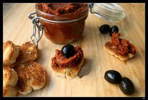 Tartinade aux tomates sechees Tartinade tomates sechees
