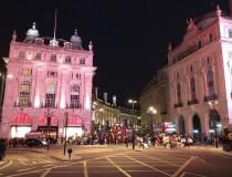 Piccadilly by night