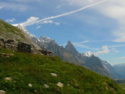 TMB étape 4 : Les Mottets - refuge Elisabetta Soldini TMB étape 4 : Les Mottets - refuge Elisabetta Soldini