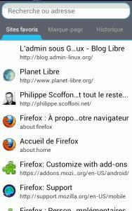 firefox beta android favoris 188x300 Firefox Mobile pour Android nouvelle version 14.0