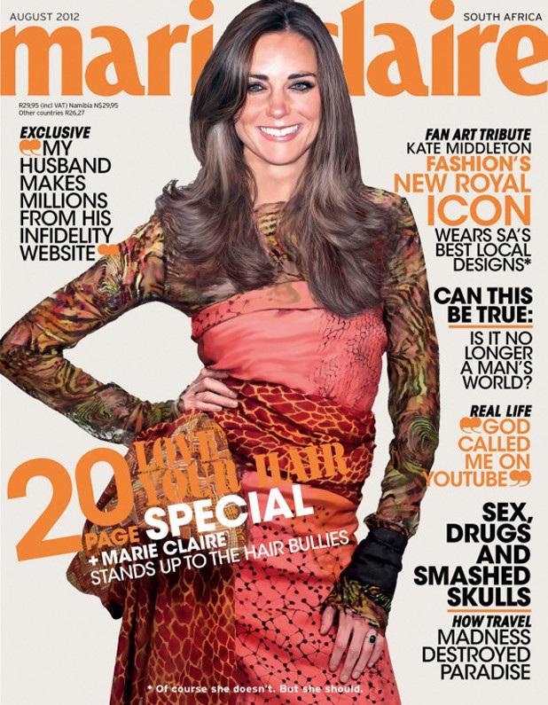 Kate Middleton : Cover Girl pour Marie Claire