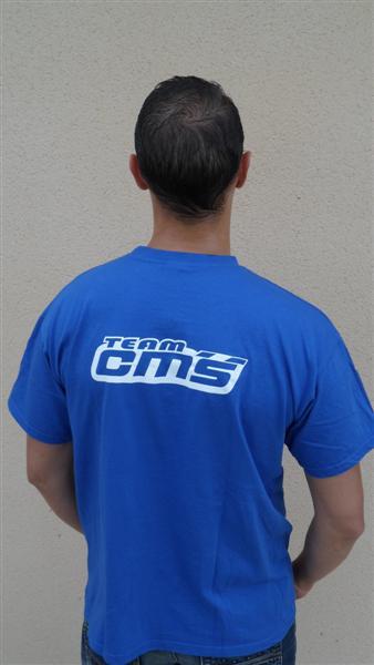 Tee shirt Team CMS soutien Axel Maurin