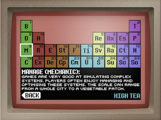 Tableau_Periodique_Gameplay Gamify Your PhD mixe science et jeux vidéo