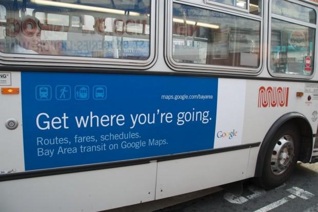 Pub pour Google Transit