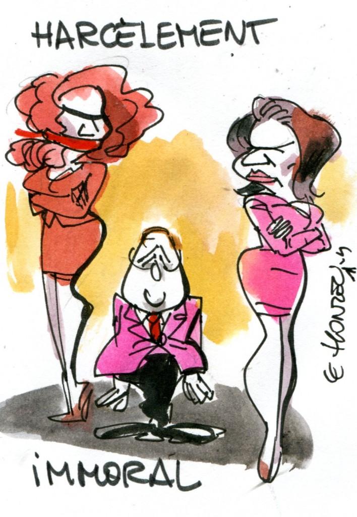 imgscan contrepoints463 valérie trierweiler Ségolène Royal Le harcèlement moral échappe au contrôle de constitutionnalité