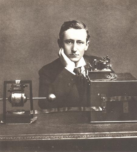 Portrait of Guglielmo Marconi (1874-1937), Engineer and Physicist
