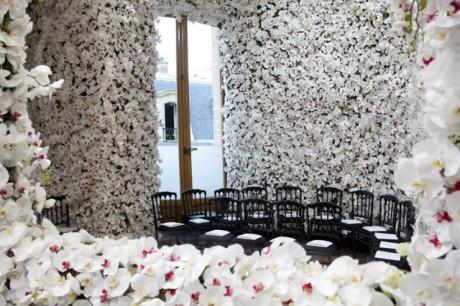 Christian Dior Couture AW12: le défilé fleuri de Raf Simons