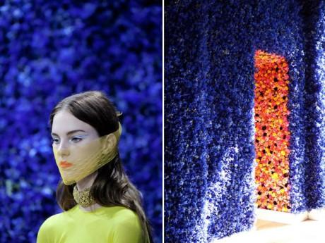 Christian Dior Couture AW12: le défilé fleuri de Raf Simons