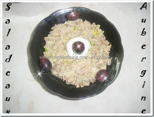 salade aux aubergines6 salade aux aubergines6