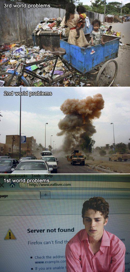 tumblr_ljw40u951S1qboad3o1_1280 First World Problems : Que de malheurs !