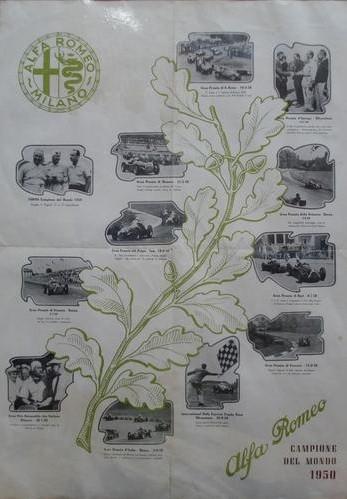 Affiche de 1950. Alfa Romeo. En vente chez Bonhams. poster.jpg