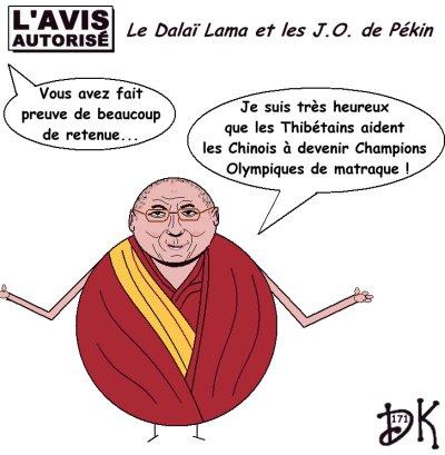L'avis autorisé : Le Dalaï Lama et les J.O. de Pékin