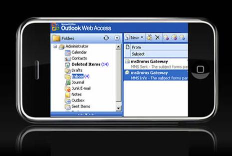 La suite Microsoft Office bientôt sur l’iPhone ? iphone-outlook.jpg