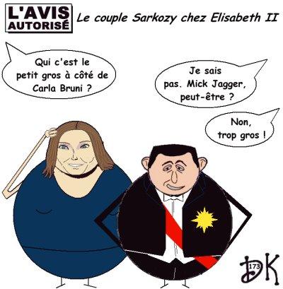 L'avis autorisé : Le couple Sarkozy chez Elisabeth II