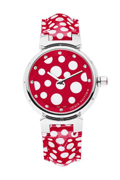 la_montre_tambour_de_yayoi_kusama_pour_louis_vuitton_2332_north_382x Luxe : La collection Dots Infinity