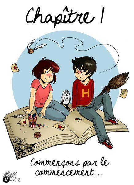 Journal d'une Pottergeek - Couverture du Chapître 1 Chapître 1 Couverture copy