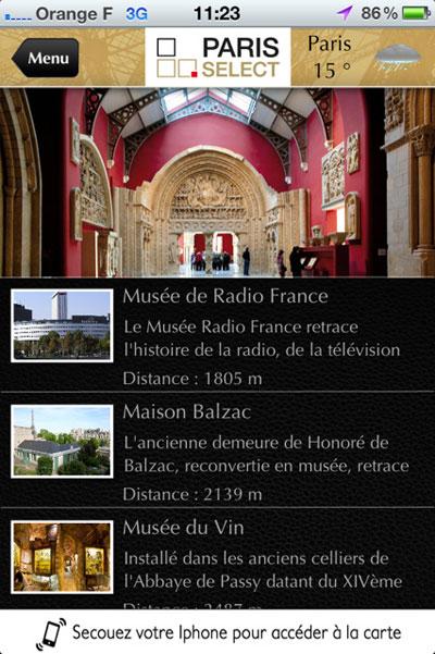3-paris-select-iphone-jeu-de-paume-hotel-paris Paris Select: l’application iPhone 100% luxe!