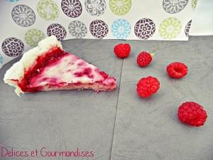 Mes recettes coup de coeur d’ici et d’ailleurs: tarte chocolat blanc-framboises-Speculoos