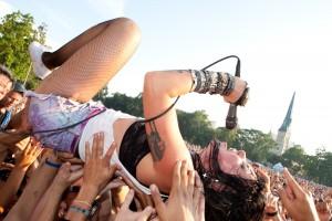 sleigh bells rebecca smeyne PITCHFORK MUSIC FESTIVAL – DAY TWO