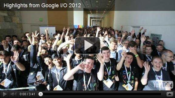 Google reprend les annonces phares de la Google IO, Jelly Bean, Nexus7... En une seule vidéo. A voir!
