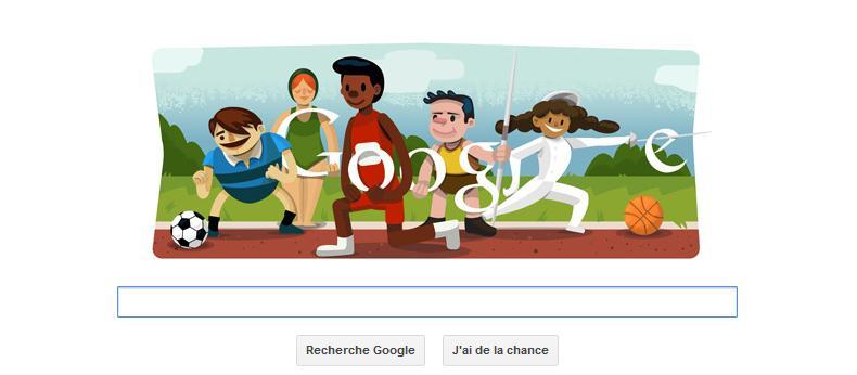 Google se met à l’heure olympique