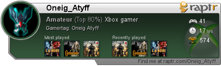 heuuuu ben… la référence du jeu vidéo ? Raptr Forum Signature