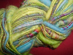 laine filée main 2b