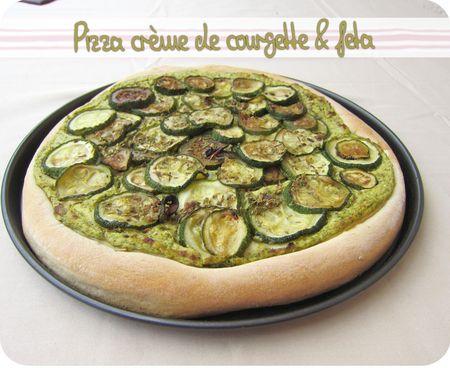 Pizza crème de courgettes et feta pizza courgettes (scrap1)