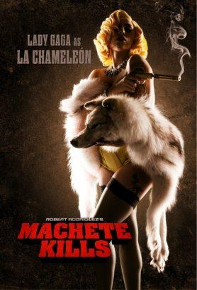 Lady GaGa s’affiche pour Machete Kills …