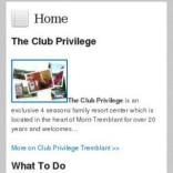 Agrandir vue - Club Privilege Mont-Tremblant pour capture d'écran Android