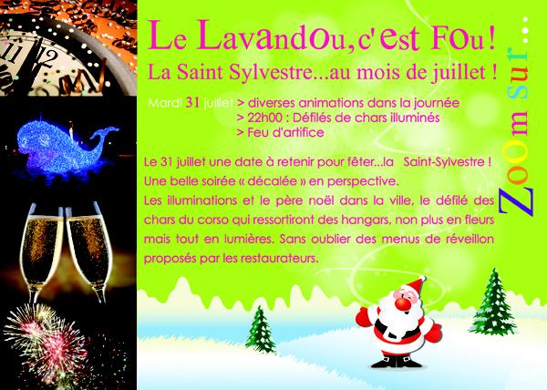 lavandou saint silvestre en juillet