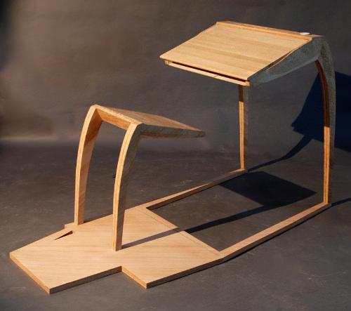 Pupitre le bureau métaphorique par Julie Legros Pupitre le bureau métaphorique par Julie Legros