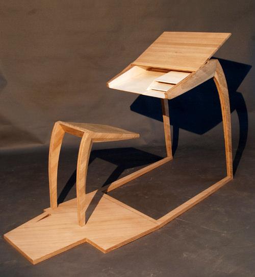 Pupitre le bureau métaphorique par Julie Legros Pupitre le bureau métaphorique par Julie Legros