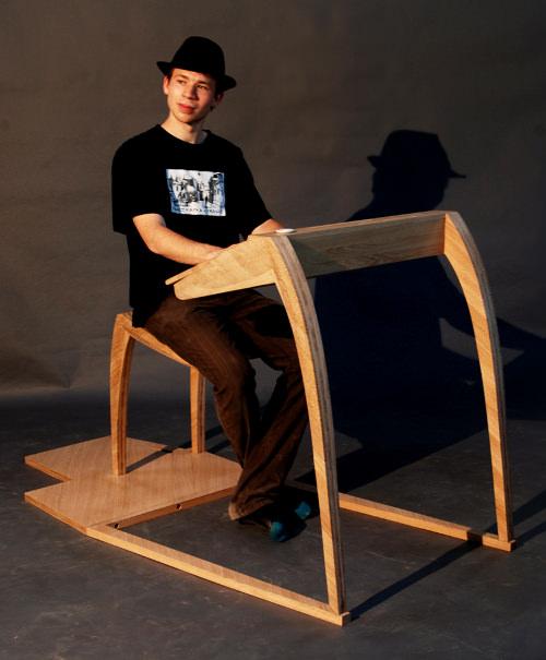 Pupitre le bureau métaphorique par Julie Legros Pupitre le bureau métaphorique par Julie Legros