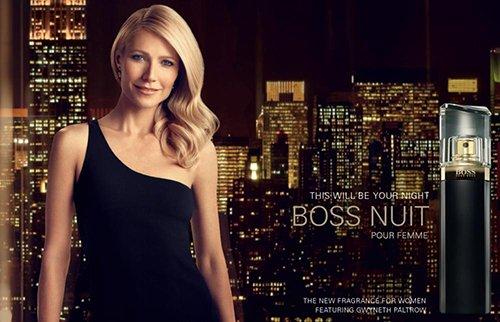 Beauté : Gwyneth Paltrow, Boss Nuit pour Femme