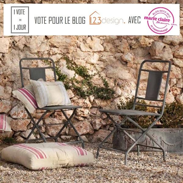 Concours marie claire maison 123design Concours marie claire maison 123design