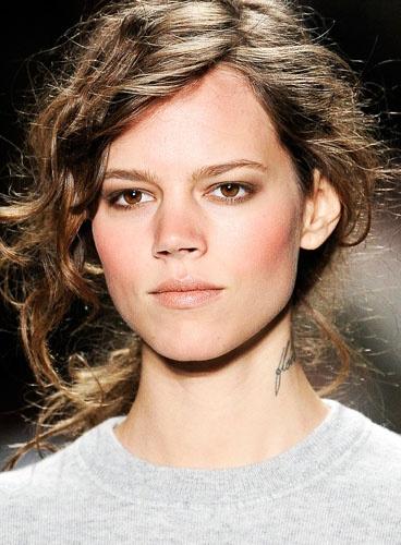 Portrait d'un mannequin: Freja Beha Erichsen. Portrait d'un mannequin: Freja Beha Erichsen.